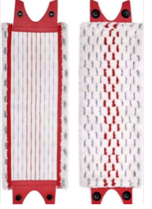 Microvezel Dweilpads XL - Navulling Vlakmop - 2 Stuks - Extra Groot